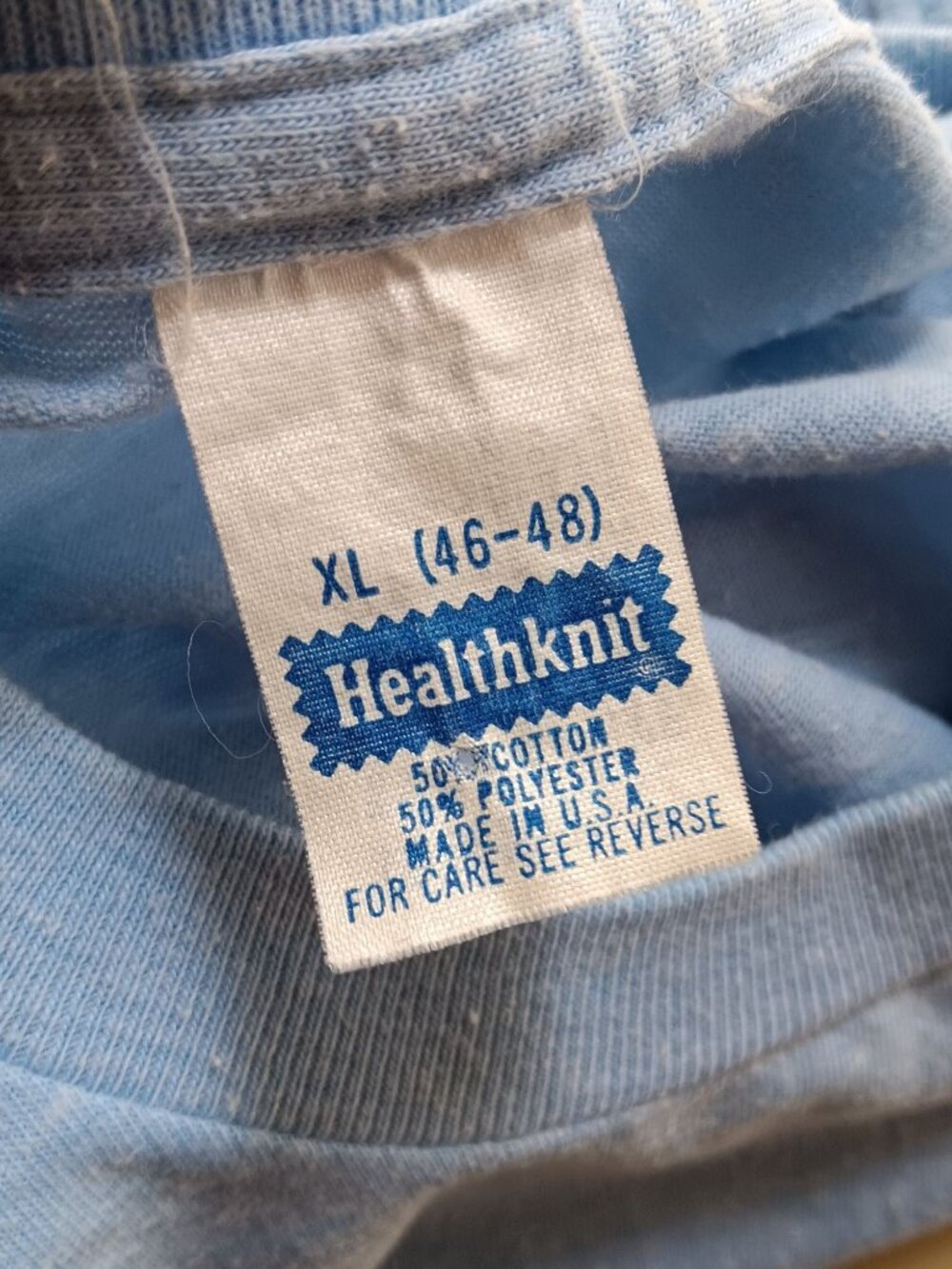 True Vintage T-shirt XL Yuma Colorado Horseshoe Pitch Single Stitch Healthknit